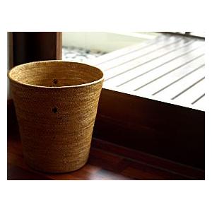 新品】バリ島 トゥガナン村 アタ マルチボックス ゴミ箱 大型 バリ島