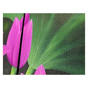 バリ絵画 ロータス (3連)(50×60cm) 蓮 バリ雑貨 インテリア 玄関 バリ絵画 ロータス (3連)(50×60cm) 蓮 バリ雑貨 インテリア 玄関