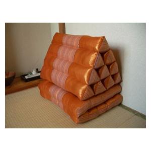 三角枕 リゾート(オレンジ) 足枕付き アジアン リゾート ホテル バリ島 