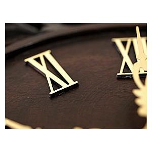 木製レリーフ時計 プルメリア(スペシャル)(28cm)  アジアン雑貨 バリ 掛け時計 壁掛け オシャレ ハワイアン インテリア 花柄 木彫り 開店 新築 結婚 祝い |  | 05