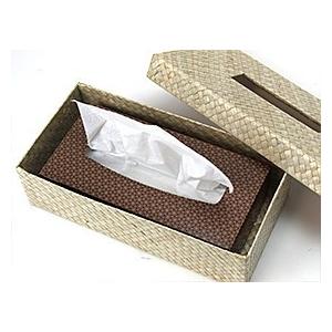 パンダンのティッシュケース＆ゴミ箱のセット   アジアン雑貨 バリ おしゃれ リゾート エスニック バリ雑貨 バリ風 インテリア |  | 04