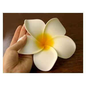 プルメリアの造花 特大15cm (リアル) 大きい インテリア フェイク 