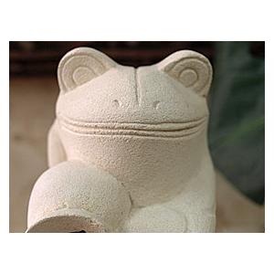 カエルの噴水(ガラス)(6点セット) インテリア 室内 卓上 循環 玄関 オブジェ バリ 石像 小さい ミニ おしゃれ バリ風 |  | 02