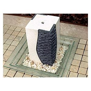 石柱の噴水(6点セット) TERRAZZO GRAY & WHITE　インテリア 室内 卓上 循環 玄関 オブジェ 小さい ミニ おしゃれ バリ風 バリ島 |  | 02