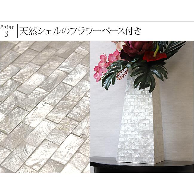 Bali Tropical Flower ＆ Vase Set (Luxury)  造花 アレンジ 南国 トロピカル 開店祝い 開業祝い 引っ越し祝い 贈り物 プレゼント |  | 04