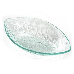 ガラスボウル(アーモンド型) バリガラス 花器 花瓶 ボウル バリ雑貨