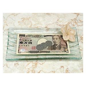 キャッシュトレイ ガラス(透明シール4つ貼付)   アジアン雑貨 バリ おしゃれ リゾート バリ雑貨 バリ風 インテリア |  | 05