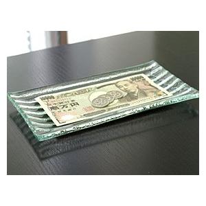 キャッシュトレイ ガラス(透明シール4つ貼付)   アジアン雑貨 バリ おしゃれ リゾート バリ雑貨 バリ風 インテリア |  | 06