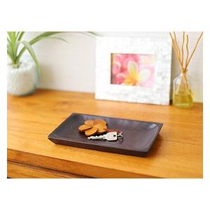 キャッシュトレイ 木彫り(2色展開)  アジアン雑貨 バリ インテリアトレイ おしゃれ 木製 高級 鍵 アジア バリ風 ココバリ メール便対応可 |  | 11