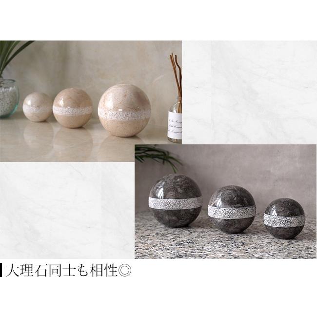 Marble Sphere (dots design) 3set(2色展開) 高級感 インテリア Marble Sphere (dots design) 3set(2色展開) 高級感 インテリア