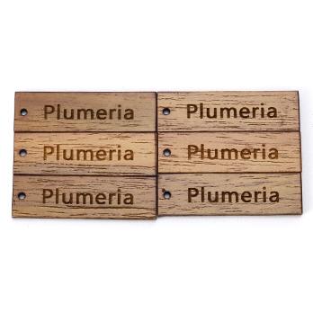 「バリの地名」や「お花」のミニプレート※丸カン付き  ホテル キーホルダー ルームキー ルームキーホルダー メール便対応可 |  | 10