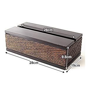 ペーパータオルケース Modern Asian Series Paper towel case スポンジ5cm付き    アジアン雑貨 バリ おしゃれ 木製 バリ雑貨 バリ風 インテリア |  | 06