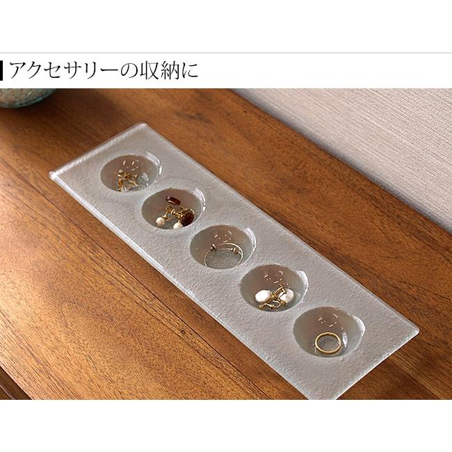 オイルボトルS用ホルダー ガラス5つ用 プレート 台 バリガラス