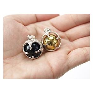 ガムランボール コードネックレス＆ キーホルダー付 ペンダントトップ ガムランボール コードネックレス＆ キーホルダー付 ペンダント