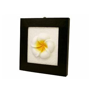 石のレリーフ お花5   アジアン雑貨 バリ インテリア 置物 おしゃれ 壁掛け プルメリア ハワイアン パネル ストーン アート |  | 02