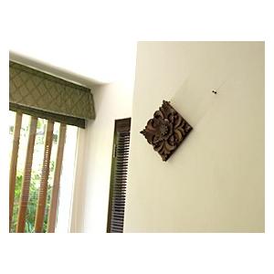 木彫りのレリーフ(お花) 玄関 リビング 壁 飾り おしゃれ インテリア