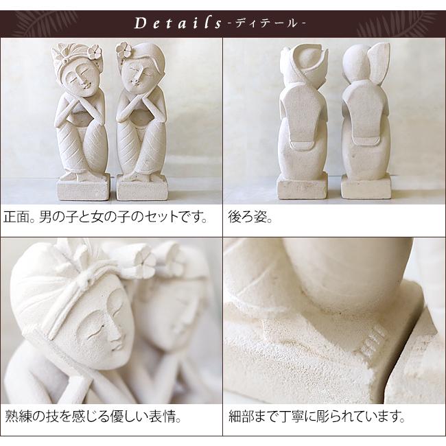 バリ LOVERS(セット)M(高さ30cm) アジアン雑貨 インテリア バリ LOVERS(セット)M(高さ30cm) アジアン雑貨 インテリア