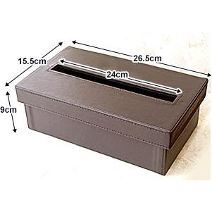 ペーパータオルケース(フェイクレザー) スポンジ2.5cm付き   おしゃれ 合皮 ペーパータオルホルダー バリ雑貨 バリ風 インテリア |  | 07