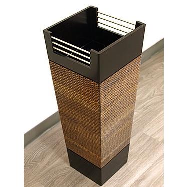 傘立て ゴミ箱 ダストボックス スタンド 2点 木製 アジアン バリ モダン 傘立て ゴミ箱 ダストボックス スタンド 2点 木製 アジアン バリ