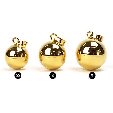 ガムランボール PLAIN GOLD(ゴールド)(M) マタニティ ネックレス