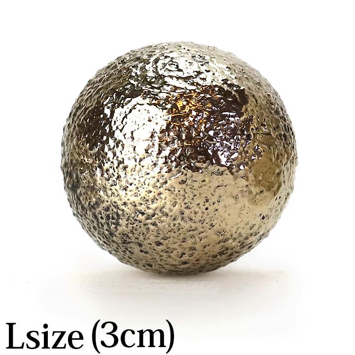 ガムランボール SENANG(スナン)(L) BRASS(ブラス)3cm 真鍮 男性 バリ島