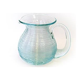 【民藝】出西窯 水差し 花瓶 フラワーベース ピッチャー 作家物 ガラスVASE(ピッチャー型) おしゃれ フラワーベース シンプル 花器