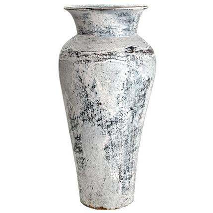 Flower Vase (Terracotta) Antique wash (Large size) シャビー