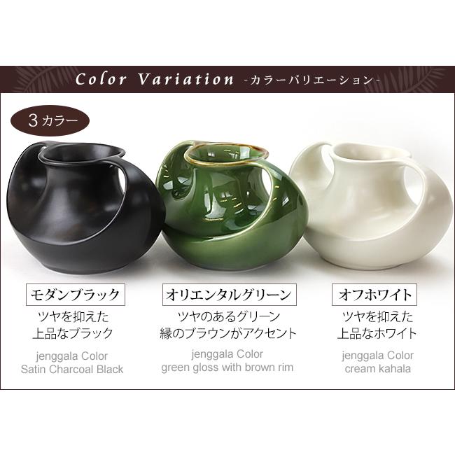 希少 ジェンガラケラミック デヴィコレクション チリ CILI VASE ジェンガラの極上フラワーベース(S) 花瓶 ジェンガラケラミック バリ島