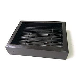 ミニトレー(チーク＆椰子)11×9×2cm   おしゃれ 木製 トレー 小さい 小物入れ   小物トレー  エスニック バリ雑貨 バリ風 インテリア  メール便対応可 |  | 01