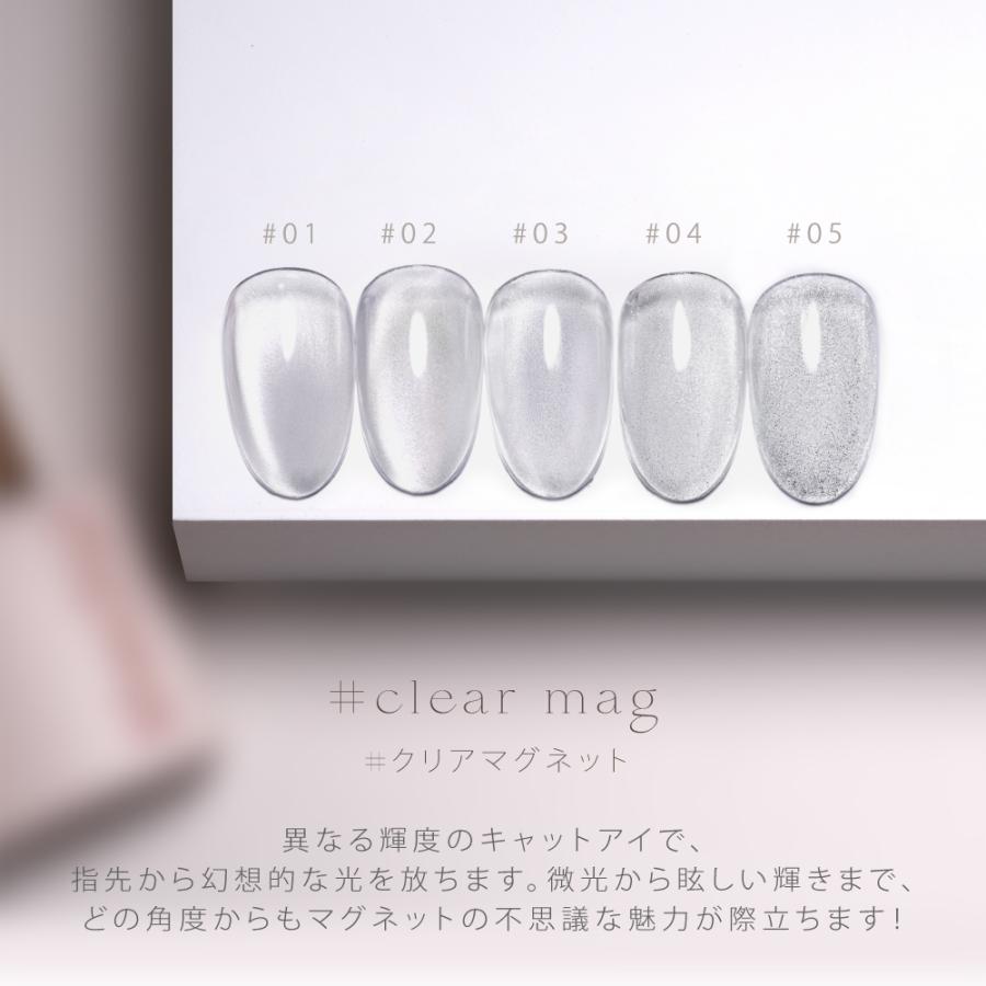 『新発売 HEMAフリー』クリアマグネット 超微粒 カラージェル マグネットネイル ジェル セルフネイル  UV・LED対応 磁石対応 送料無料 MachiU |  | 01