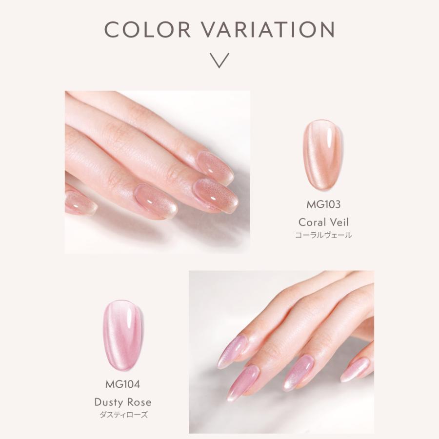 秋冬新色発売☆マグネットネイル☆4点セット HEMAフリー 水光