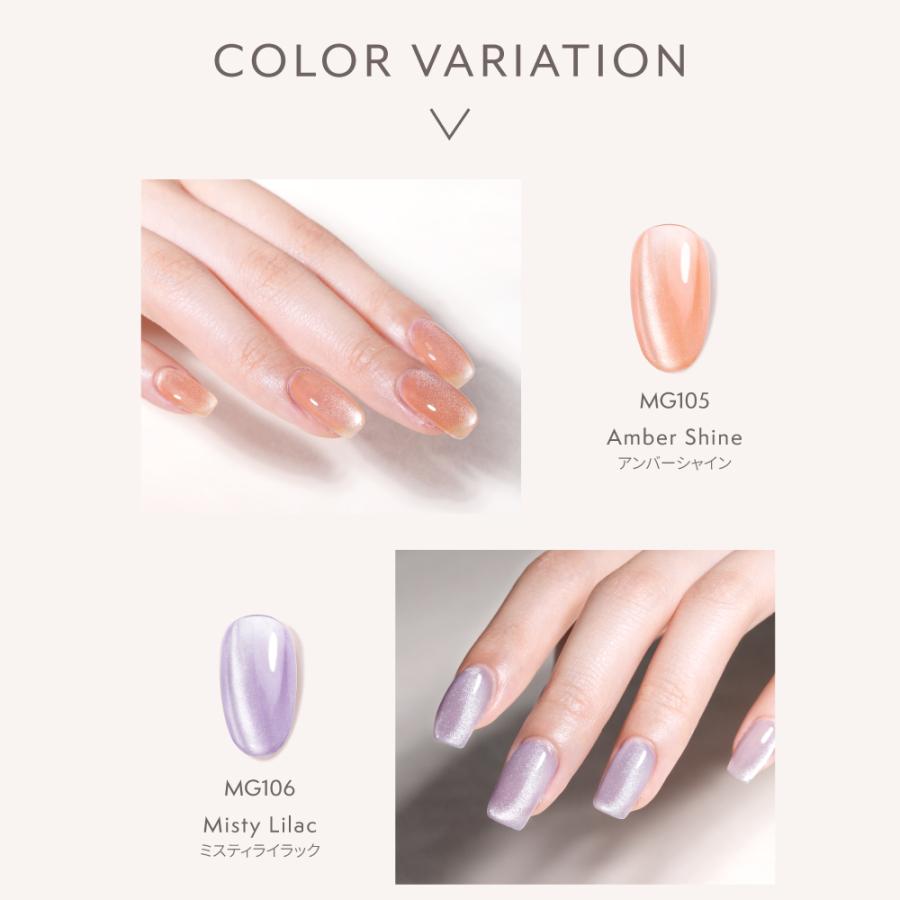 秋冬新色発売☆マグネットネイル☆4点セット HEMAフリー 水光