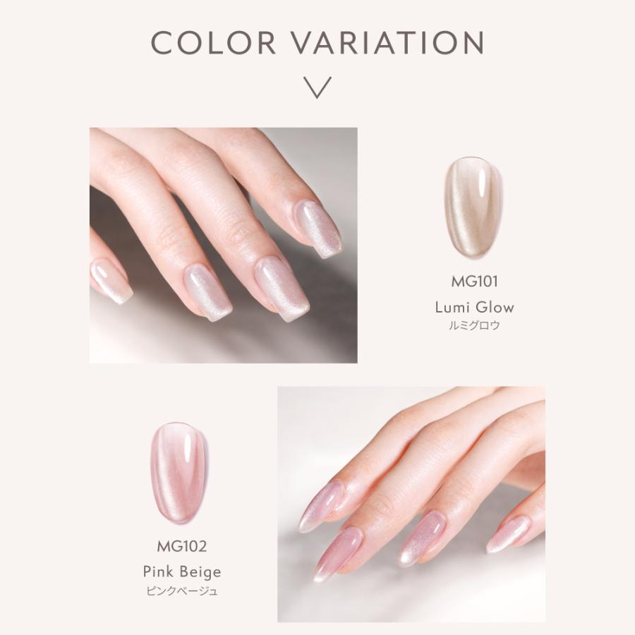 マグネットネイル5点セット】秋冬新色発売 スターターキット HEMA