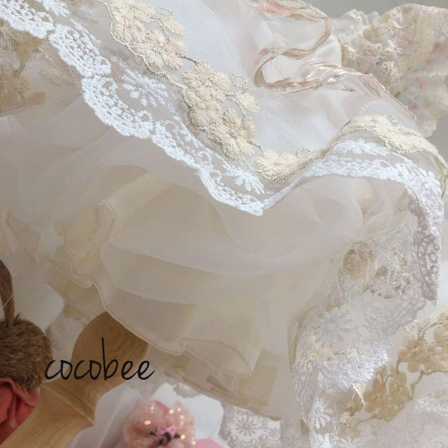 ベビー キッズドレス お誕生日 結婚式 ピアノ発表会ドレス 子供ドレス 女の子ワンピース 七五三 子どもフォーマルリボン刺繍ドレス  80 90 100 110 120cm |  | 05