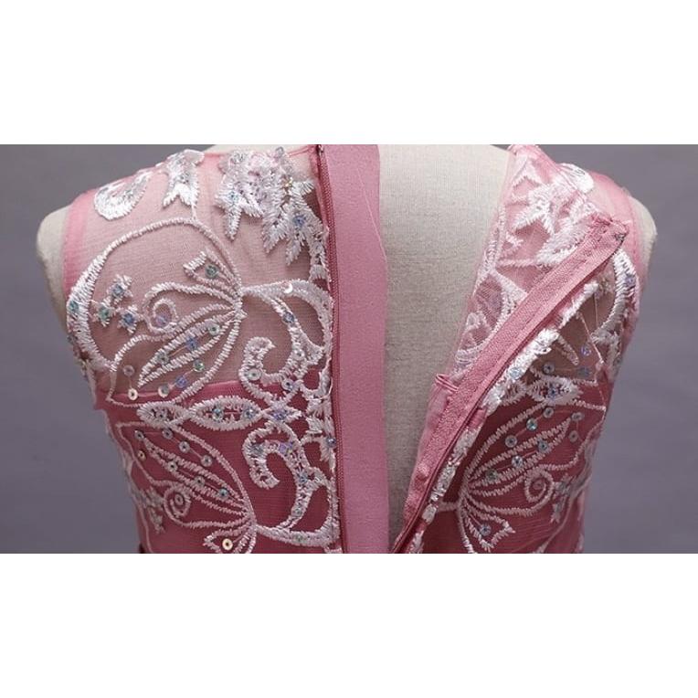 好評女の子フォーマル子供ドレス発表会 ジュニア キッズ ロングドレスコンクール お誕生日レッドパープル色ドレス刺繍高みえこどもドレスリングガール |  | 07