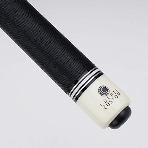 【ラスト1点】 LucasiカスタムミスティックブラックCurly MapleビリヤードCue withアップグレードシャフト 【YW1511790696】(53015円)