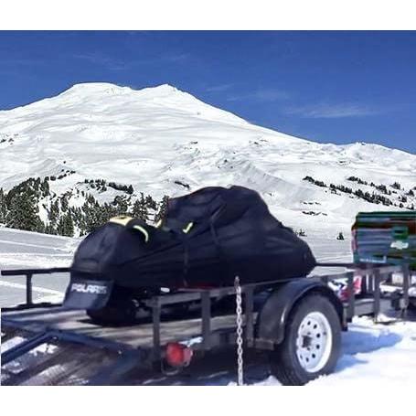 Trailerableスノーモービル雪そりマシンカバーポラリスDragon 2007 Trailerableスノーモービル雪そりマシンカバーポラリスDragon