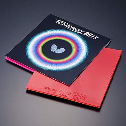 バタフライ(Butterfly) 卓球用裏ラバー テナジー80FX 05940 レッド 特厚 バタフライ Butterfly 卓球用裏ラバー テナジー80FX レッド 特厚