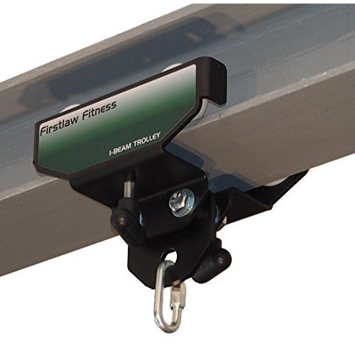 Firstlaw Fitness I-Beam ローリングパンチングバッグマウント - (グリーン - 3.5インチ - 7インチ幅 I-ビーム)