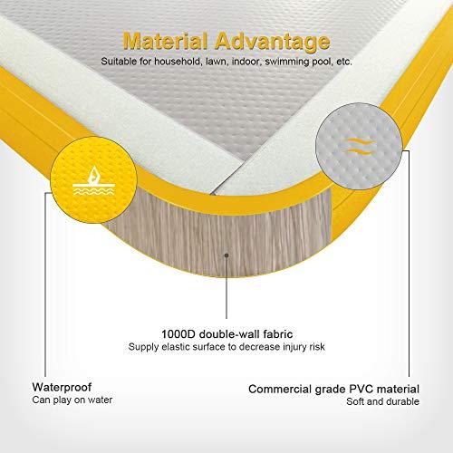 【新登場】 ibigbean体操タンブルマットエア床ホームの使用、ビーチ、公園と水 【CEG3045230253】(106790円)