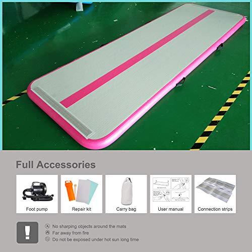 ibigbean体操タンブルマットエア床ホームの使用、ビーチ、公園と水