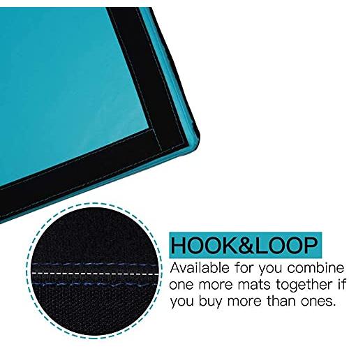 USED Polar Aurora 4フィートx10フィートx2色多色厚手折りたたみ体操ジムエクササイズエアロビクスマット ストレッチフィットネスヨガ 【P1536124800】(53869円)