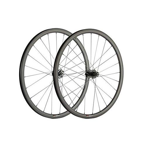 ★レア物 新品未開封 SUPERTEAM カーボンファイバーディスクブレーキホイールセット 700c ロードホイール 25mm 幅 UD マット 30/40/45/55mm (40mm、CX3 ハブ 6ボルト 15100-1214 【NAN1571312359】(55103円)