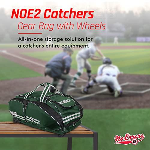 【正規販売店】 NO Errors NO E2 キャッチャーバッグ ファットボーイホイール付き - ホイール付き野球用具&ヘルメットバッグ 【HOV1527850873】(53579円)