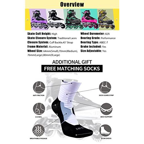 PAPAISON インラインスケート ローラースケート サイズ調整可能 発光 子供用 大人 Inline skate 女の子 男の子 初心者向 男女共用 PAPAISON インラインスケート ローラースケート サイズ調整可能 発光 子供用 大人 Inline skate 女の子 男の子 初心者向 男女共用 21cm 5cm