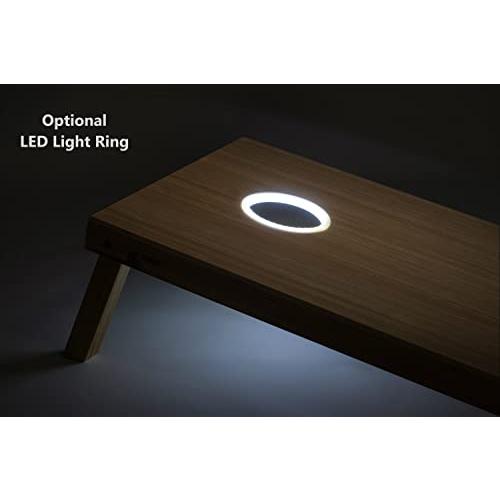 大人気 Tailgating Pros 素朴なアメリカ国旗コーンホールボード ビーンバッグ付き - 4 x 2フィート アンティーク調フラッグ コーンホールゲーム キャリーケース&コ 【YW1362743340】(47790円)