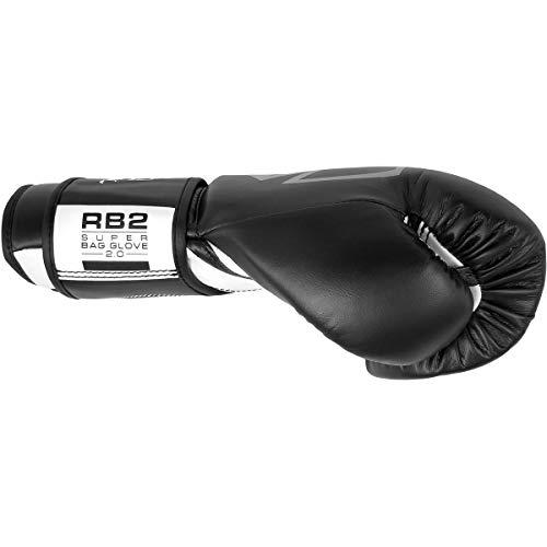 RIVAL Boxing RB2 2.0 スーパーバッググローブ フック&ループ留め 高密度 多層パッド入り 通気性のあるメッシュパーム RIVAL Boxing RB2 スーパーバッググローブ フック&ループ留め 高密度 多層パッド入り 通気性のあるメッシュパーム