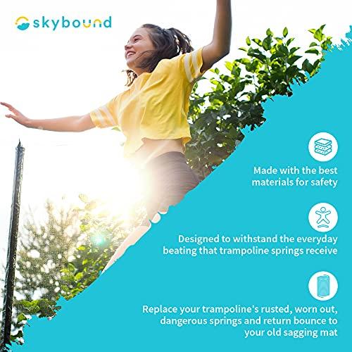 SkyBound 交換用トランポリンスプリング - 12個パック - 高耐久亜鉛メッキスチール - 3.5〜8.5インチのサイズ展開 7.5 Inch SkyBound 交換用トランポリンスプリング 12個パック 高耐久亜鉛メッキスチール 5インチのサイズ展開 Inch