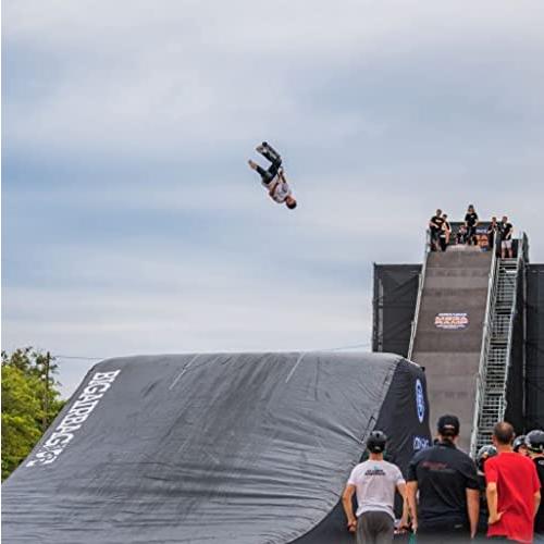 S1 レトロライファー ヘルメット スケートボード BMX ローラースケート用 - EPSフュージョンフォーム CPSC & ASTM認定 - レッドグロス チェッカー付き L (2