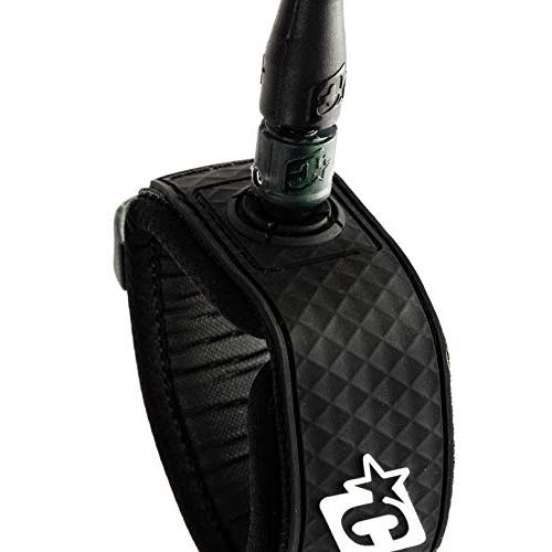 Creatures Of Leisure クリエイチャー リーシュコード フォイルコイル ANKLE 6 1.8m×7mm ブラック Creatures Of Leisure クリエイチャー リーシュコード フォイルコイル ANKLE 8m×7mm ブラック